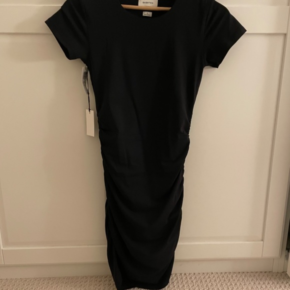 ARITZIA BABATON CONTOUR RUCHED MINI DRESS - Picture 2 of 2